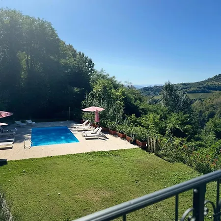 וילה La Ginestra Piemonte With Private Pool Bistagno