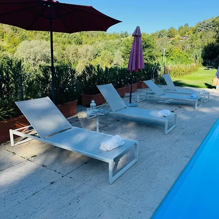 Villa La Ginestra Piemonte With Private Pool Bistagno