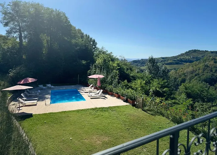 Villa La Ginestra Piemonte With Private Pool Bistagno