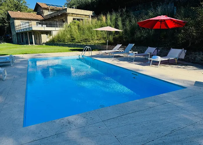 Villa La Ginestra Piemonte With Private Pool Bistagno